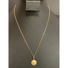 Load image into Gallery viewer, 18K Gold Necklace Chain 17.75&quot; with Jesus Christ Pendant 1.91 grams - Rafant
