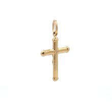 Load image into Gallery viewer, 18K Gold Pendant Cross Jesus Christ Religious 1.27 grams - Rafant
