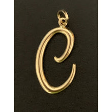 Load image into Gallery viewer, 18K Gold Pendant Letter C 1.15 grams - Rafant
