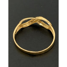 Load image into Gallery viewer, 18K Yellow Gold Ring Infinity Size 7 - Rafant
