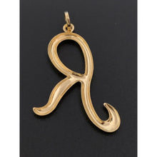 Load image into Gallery viewer, 18K Gold Pendant Letter R 1.35 grams - Rafant
