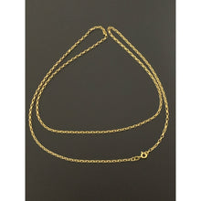 Load image into Gallery viewer, 18K Gold Necklace Chain Only 27.50 inches 2.83 grams - Rafant

