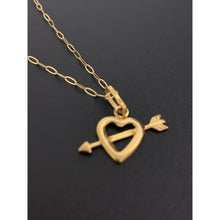 Load image into Gallery viewer, 18K Gold Necklace Chain Paperclip 15.5 inches 1.95 grams - Rafant
