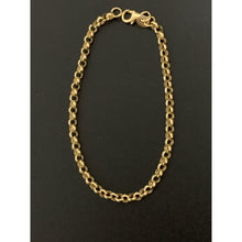 Load image into Gallery viewer, 18K Gold Bracelet Rolo Chain 2.63 grams Size 7 inches - Rafant
