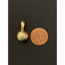 Load image into Gallery viewer, 18K Gold Pendant Ball 1.84 grams - Rafant
