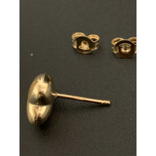 Load image into Gallery viewer, 18K Gold Earrings Stud Puffed Heart 1.96 grams - Rafant
