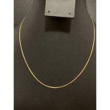 Load image into Gallery viewer, 18K Gold Necklace Chain Snake 18 inches 1.35 grams - Rafant
