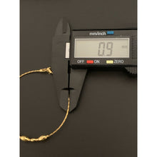 Load image into Gallery viewer, 18K Gold Bracelet Size 6.75 inches 1.41 grams - Rafant
