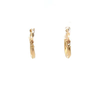 Load image into Gallery viewer, 18K Gold Earrings Hoops Tiny 0.79 grams - Rafant
