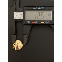 Load image into Gallery viewer, 18K Saudi Gold Pendant Puffed Heart - Rafant
