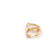 Load image into Gallery viewer, 18K Yellow Gold Earrings Hoops Small 1.31 grams - Rafant
