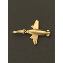 Load image into Gallery viewer, 18K Gold Pendant Airplane 0.91 grams - Rafant
