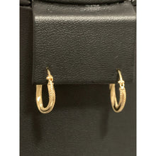 Load image into Gallery viewer, 18K Gold Earrings Hoops Loops Earrings Small 0.88 grams - Rafant
