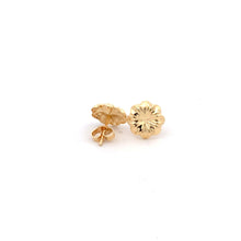 Load image into Gallery viewer, 18K Yellow Gold Earrings Flower 1.42 grams - Rafant
