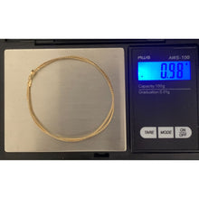 Load image into Gallery viewer, 18K Gold Bracelet Twisted Sof Bangle 0.98 grams S 6.5 inches - Rafant
