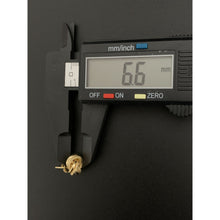 Load image into Gallery viewer, 18K Gold Earrings Stud Knot 2.22 grams - Rafant
