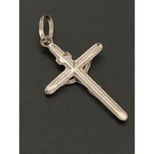 Load image into Gallery viewer, 18K White Gold Pendant Cross Jesus Christ - Rafant
