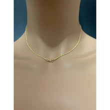 Load image into Gallery viewer, 18K Gold Chain Necklace Saudi Yellow Gold Lightweight Dainty 16&quot; - Rafant
