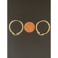 Load image into Gallery viewer, 18K Gold Earrings Hoops Loops 1.56 grams - Rafant
