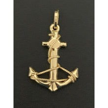 Load image into Gallery viewer, 18K Gold Pendant Anchor - Rafant
