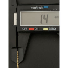 Load image into Gallery viewer, 18K Gold Necklace Chain 18 inches Dragon Round Pendant 1.35 grams - Rafant
