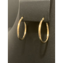 Load image into Gallery viewer, 18K Gold Earrings Hoops Loops 1.56 grams - Rafant
