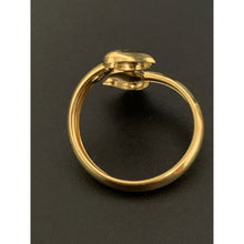 Load image into Gallery viewer, 18K Gold Ring Double Heart 1.39 grams S 7.75 - Rafant
