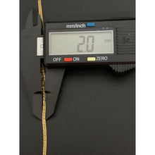 Load image into Gallery viewer, 18K Yellow Gold Necklace Chain Curb 17.5 inches 2.37 grams - Rafant
