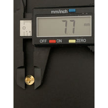 Load image into Gallery viewer, 18K Gold Necklace Chain 17.75 inches Round Circle Pendant with Earrings Set 1.81 grams - Rafant
