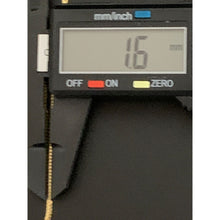 Load image into Gallery viewer, 18k Gold Necklace Chain 19.50&quot; with Cross Anchor Pendant - Rafant
