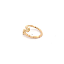 Load image into Gallery viewer, 18K Yellow Gold Ring Heart 0.88 grams Size 6 - Rafant
