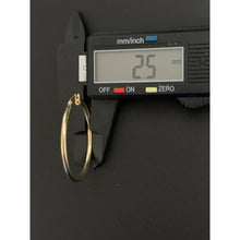 Load image into Gallery viewer, 18K Gold Earrings Hoops Loops 2.42 grams - Rafant
