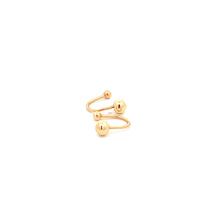 Load image into Gallery viewer, 18K Yellow Gold Earrings Balls Screw 1.27 grams - Rafant
