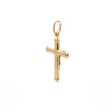 Load image into Gallery viewer, 18K Gold Pendant Cross Jesus Christ Religious 1.27 grams - Rafant
