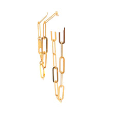 Load image into Gallery viewer, 18K Yellow Gold Bracelet Paperclip 7 Inches 1.69 grams - Rafant
