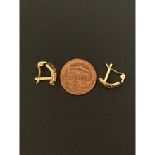 Load image into Gallery viewer, 18K Gold Earrings French Clips 1.74 grams - Rafant
