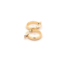 Load image into Gallery viewer, 18K Yellow Gold Earrings Hoops Small 1.04 grams - Rafant
