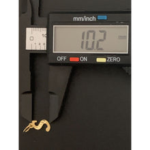 Load image into Gallery viewer, 18K Gold Pendant Charm Letter S 0.56 grams - Rafant
