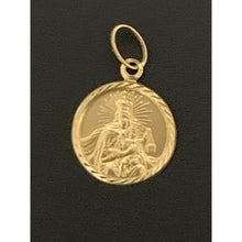 Load image into Gallery viewer, 18K Gold Pendant Jesus Christ Religious 1 gram - Rafant

