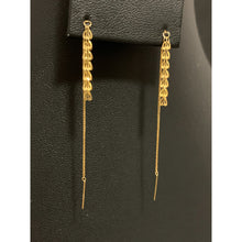 Load image into Gallery viewer, 18K Gold Earrings Threader 0.40 grams - Rafant
