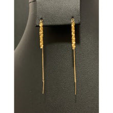 Load image into Gallery viewer, 18K Gold Earrings Threader 0.40 grams - Rafant
