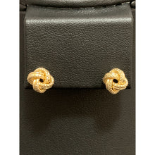 Load image into Gallery viewer, 18K Gold Earrings and Pendants Knot Set - Rafant
