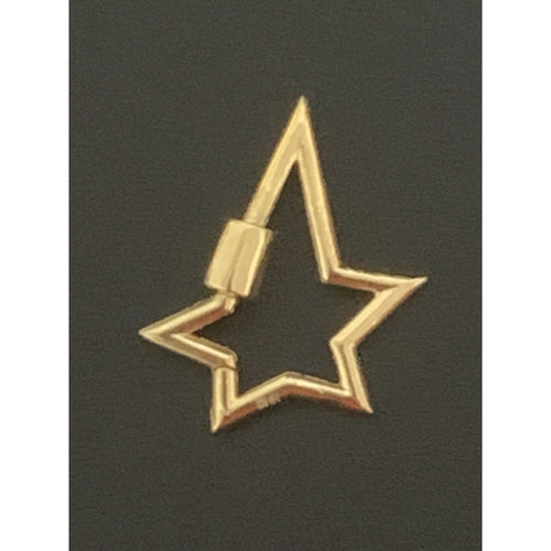 18K Gold Pendant Star 2.15 grams - Rafant