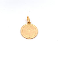 Load image into Gallery viewer, 18K Yellow Gold Pendant Mother Mary Religious 1.47 grams - Rafant
