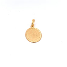 Load image into Gallery viewer, 18K Yellow Gold Pendant Mother Mary Religious 1.47 grams - Rafant
