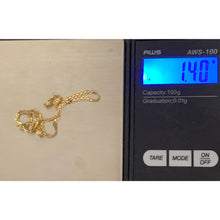 Load image into Gallery viewer, 18K Gold Chain Bracelet 7.5 inches 1.40 grams - Rafant
