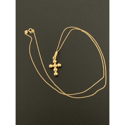 18K Gold Necklace Chain 17.50