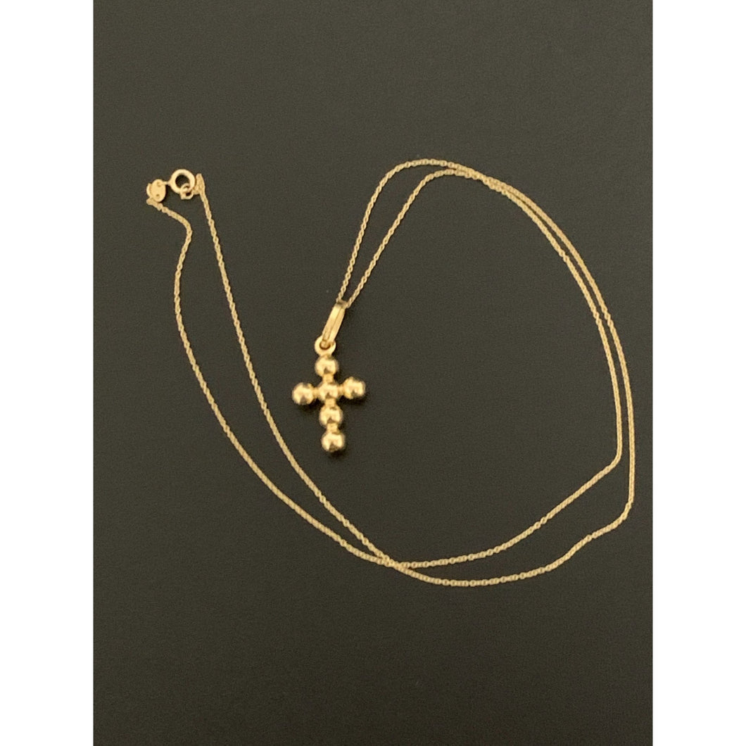 18K Gold Necklace Chain 17.50