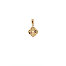 Load image into Gallery viewer, 18K Yellow Gold Pendant Flower Tiny - Rafant
