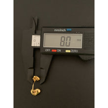 Load image into Gallery viewer, 18K Gold Earrings Hearts 2.80 grams - Rafant
